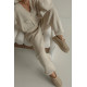 Жіночі джогери в'язані (беж)